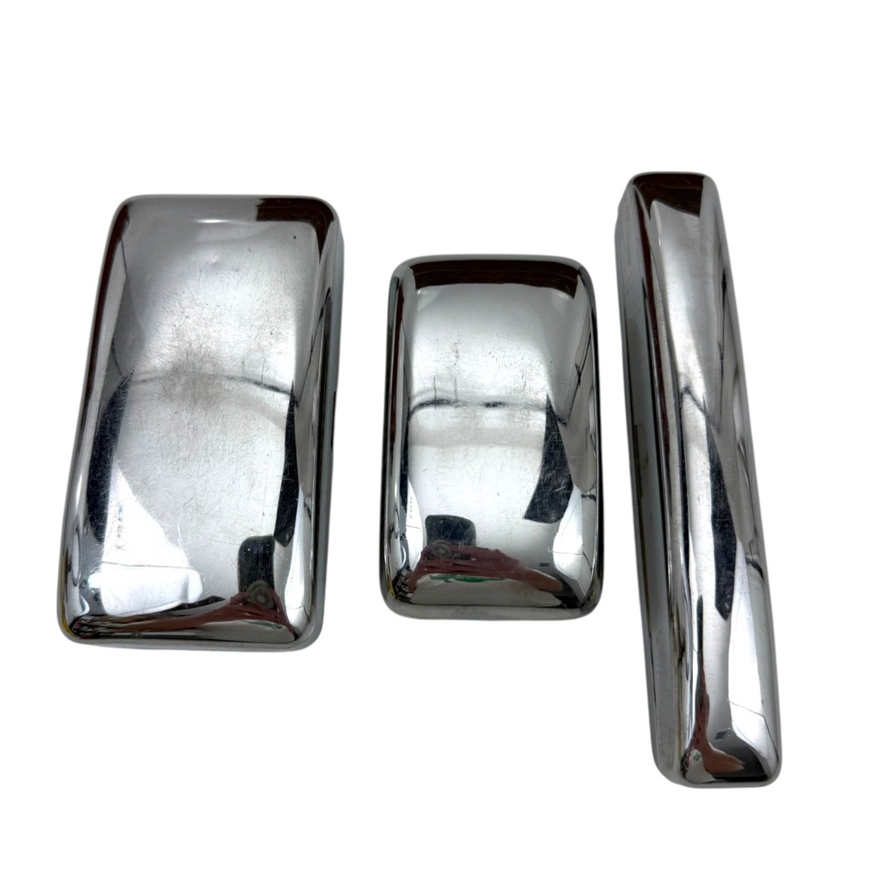 Mens Vintage Travel Toiletry Dopp Kit with Chrome Accessories - Picture 9 of 16